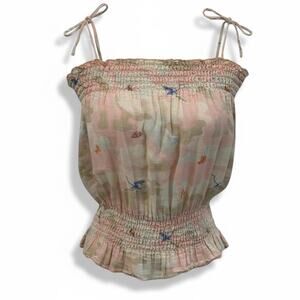 Y2k DA-NANG Babydoll Sleeveless Blouse